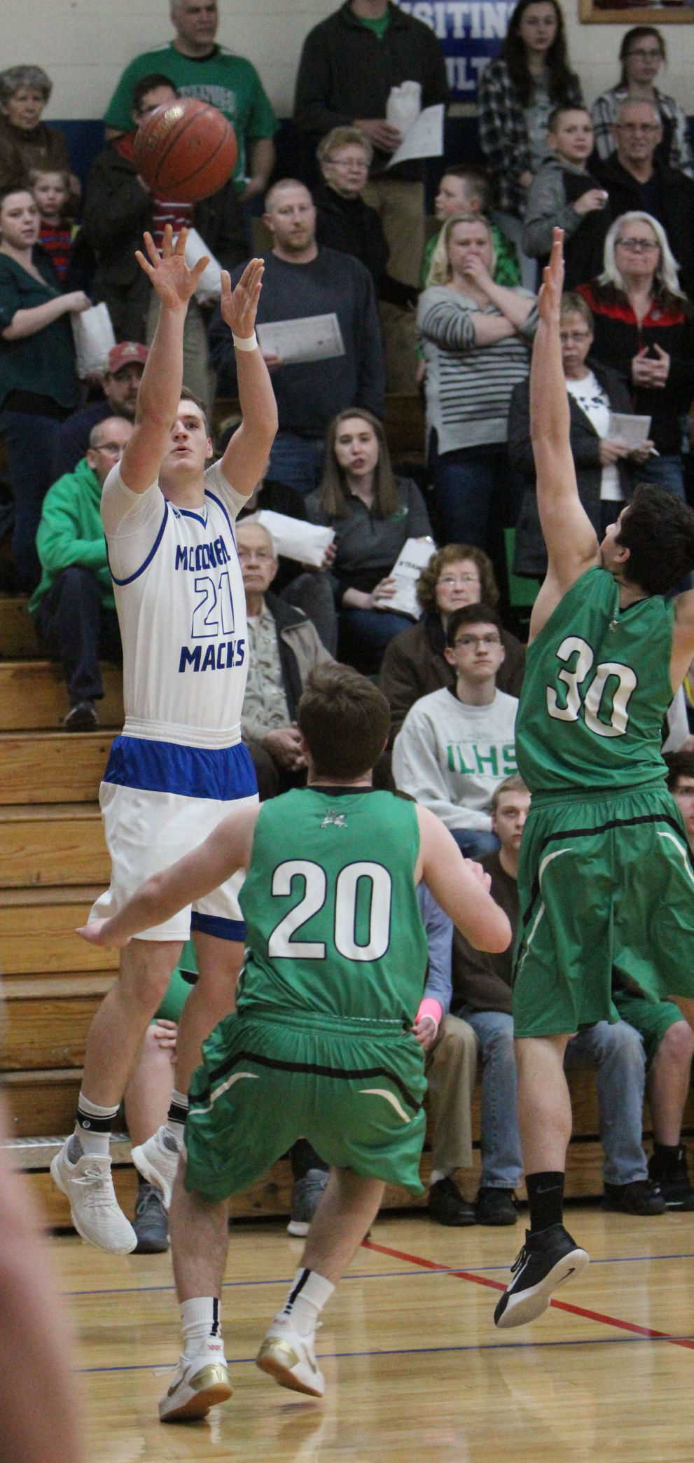 Eau Claire Immanuel at McDonell boys basketball 3-2-18